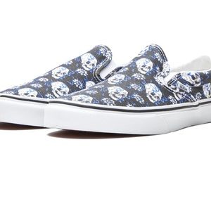 NWT Vans Flash Skull Slip On Shoes